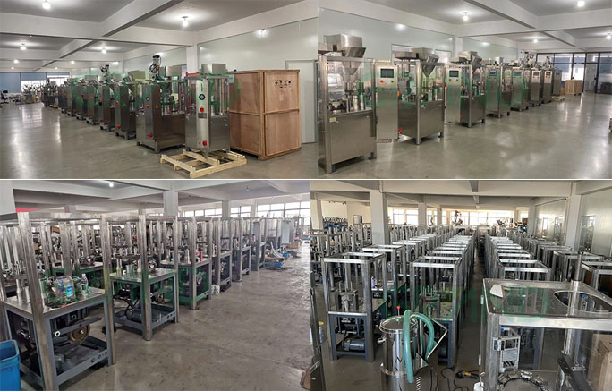 our factory|automatic capsule filling machine 캡슐 충전 기계 제조