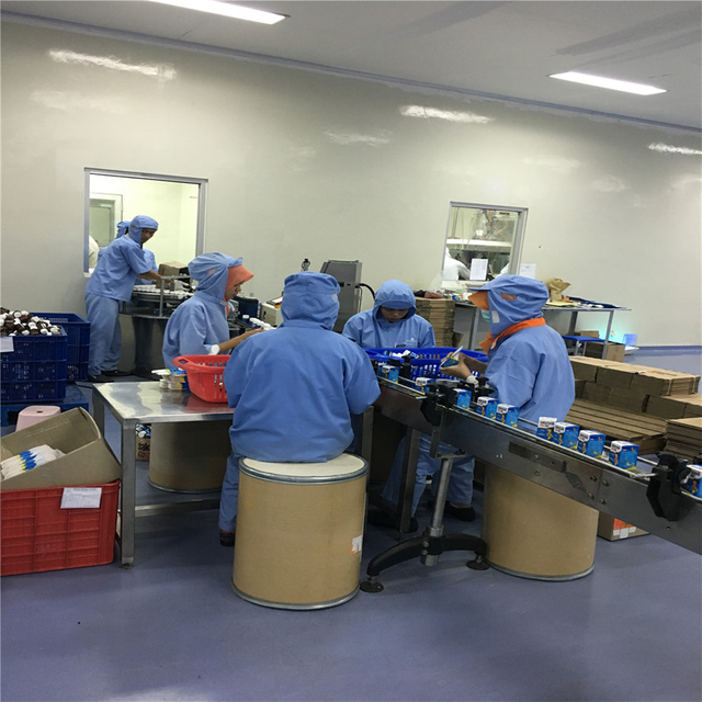 병 포장 기계의 고객 방문