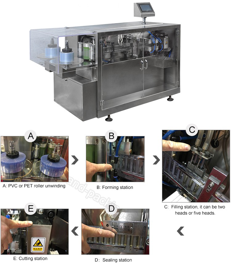 플라스틱 앰풀 필러 공정