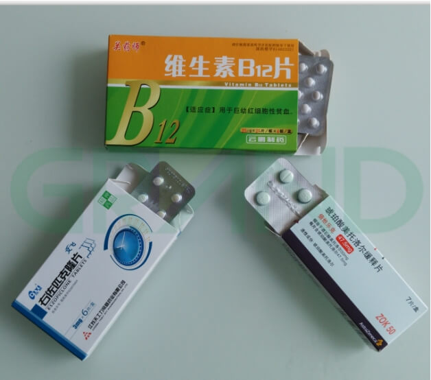 카톤 기계에 의한 약물