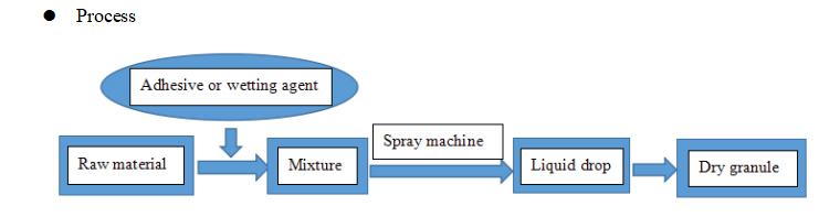 분무 건조 과립
