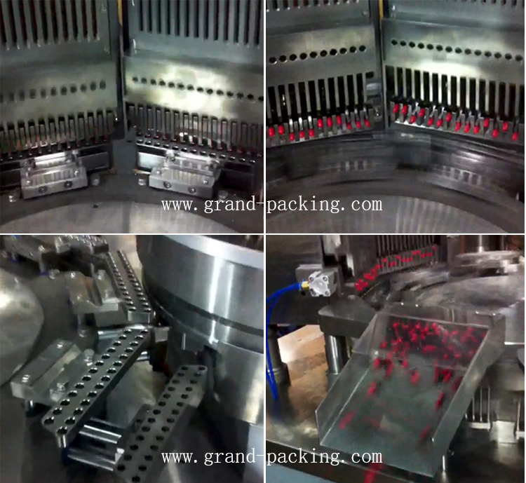 크기 0/00 캡시 충전 기계 세부 사항