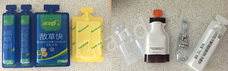 충전 밀봉 기계 샘플