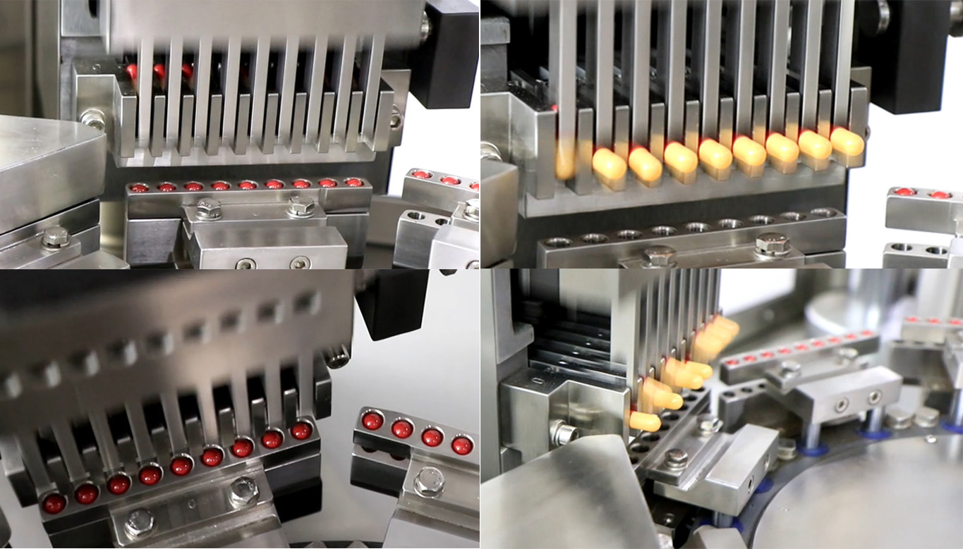 캡슐 충전 기계 캡슐 공급