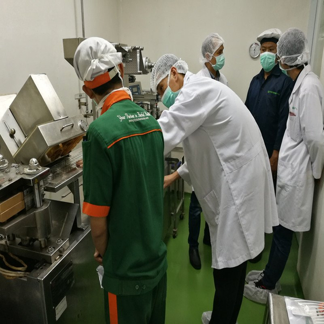 인도네시아 고객 용 블리스 터 포장 기계 디버깅