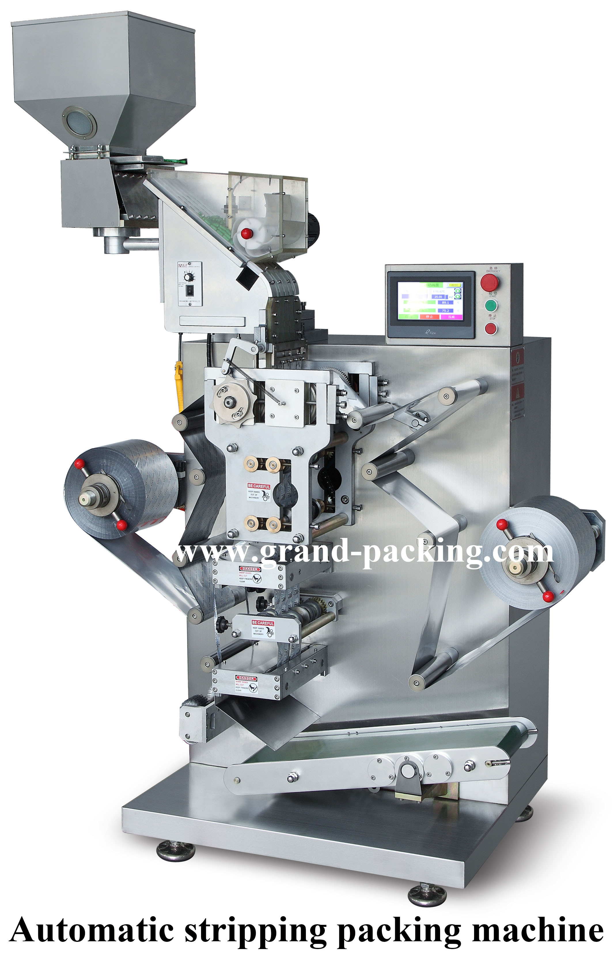 자동 스트리핑 포장기
