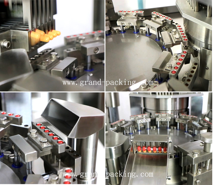 캡슐 충전 기계 세부 사항