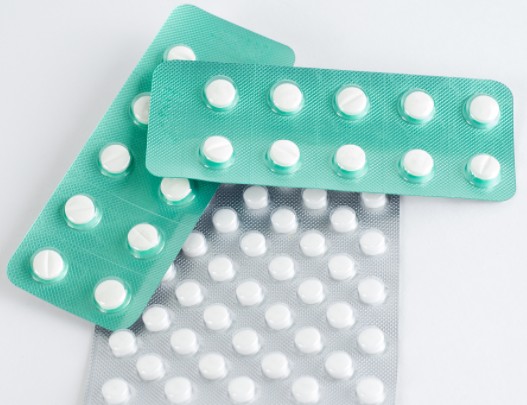 태블릿 블리스 터 포장 기계 샘플