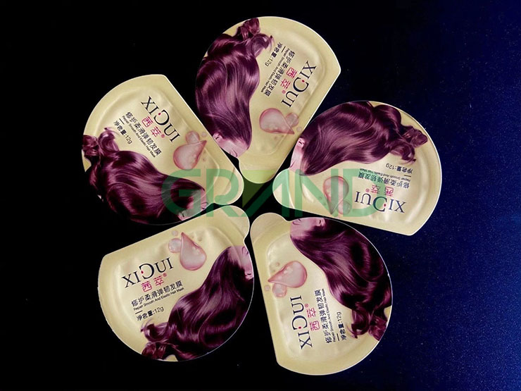 물집 포장 기계 샘플에 만든 모노 용량 헤어 마스크