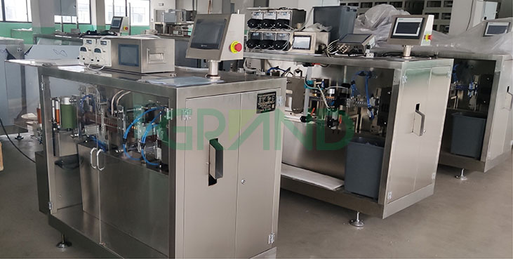 러시아-모노 복용량 동물 방울 충전 밀봉 기계