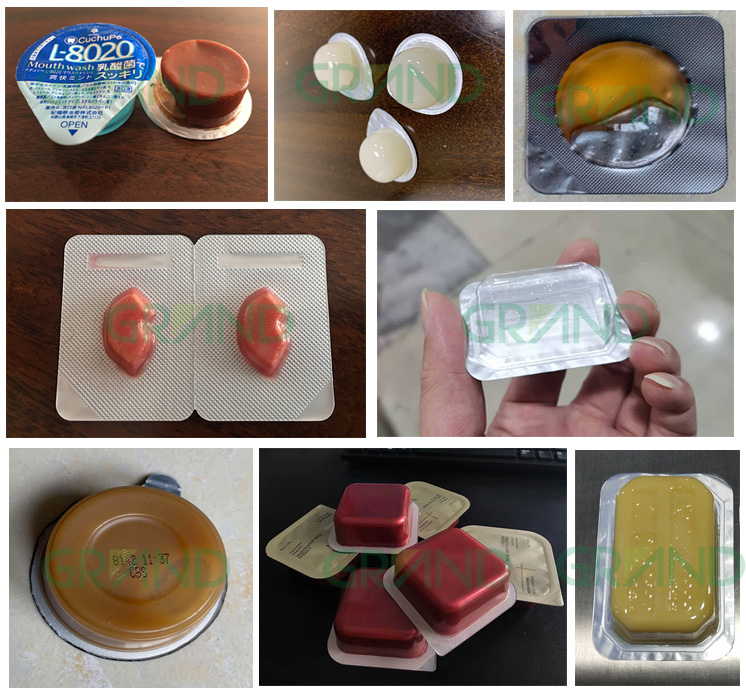 버터 물집 포장 기계