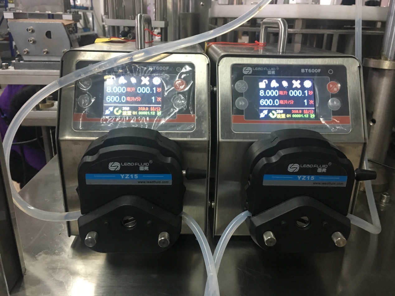 알코올 소독제 병 충전 및 캡핑 machine04