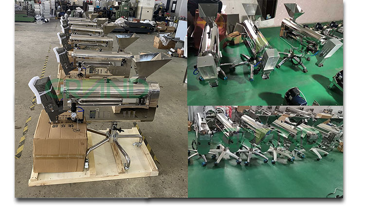 Sorter02가있는 캡슐 광택기 기계