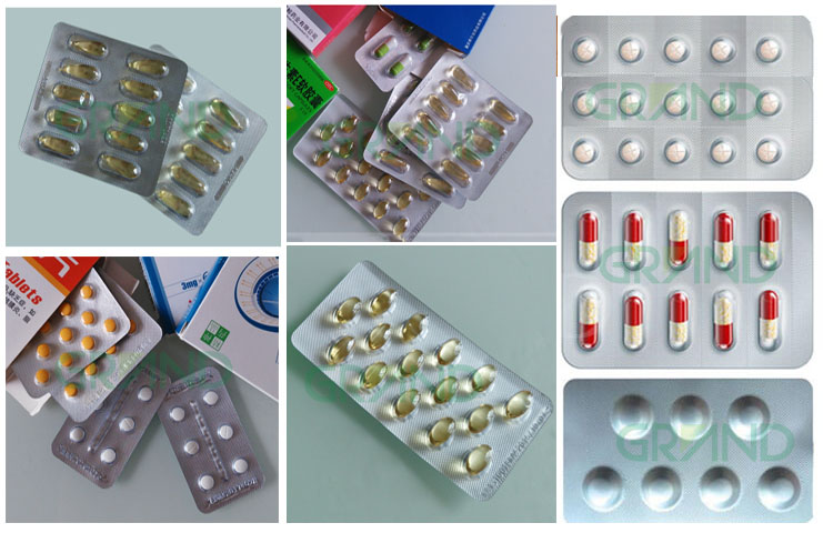DPP80 블리스 터 패킹 머신 샘플