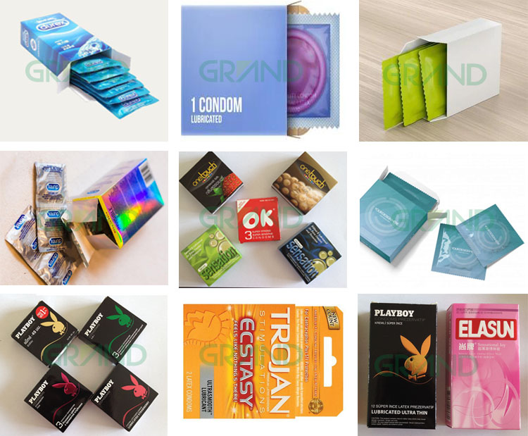 콘돔 블리스 터 포장 기계 01