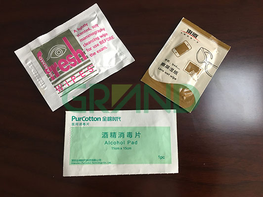 습식 조직 포장 기계 샘플