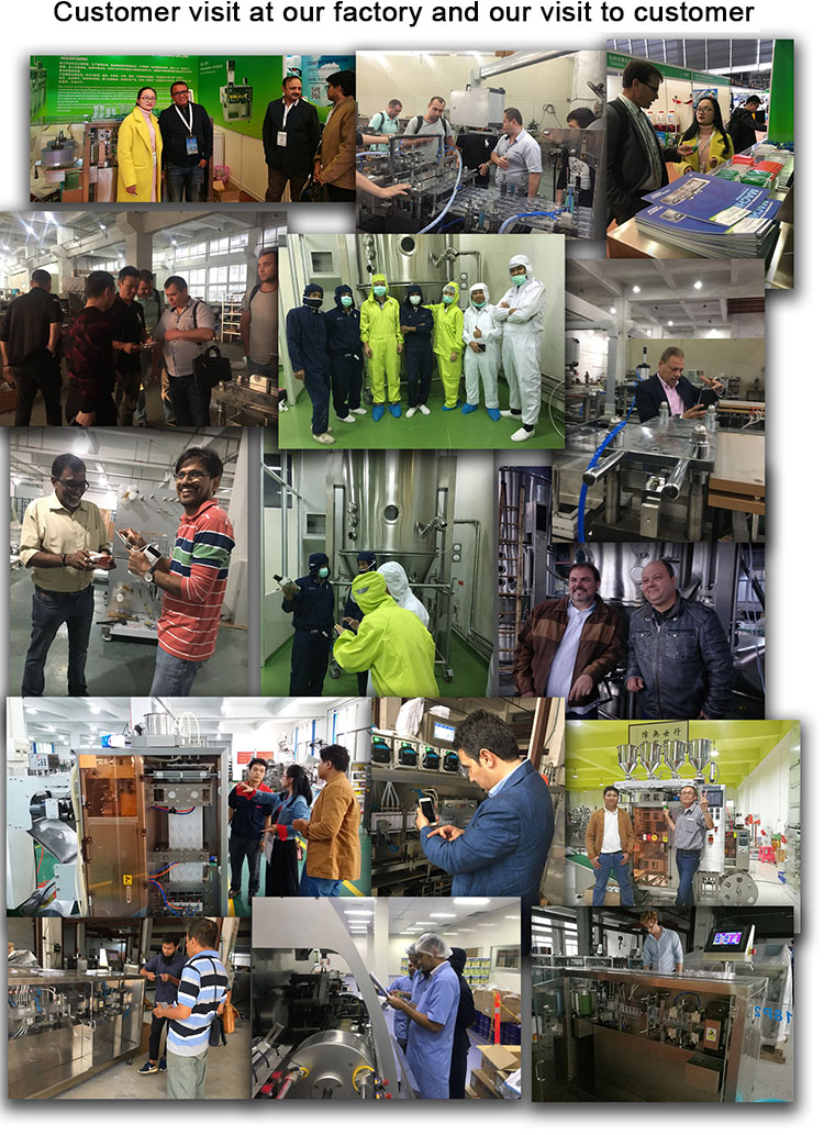 Sorter01이있는 캡슐 광택기 기계