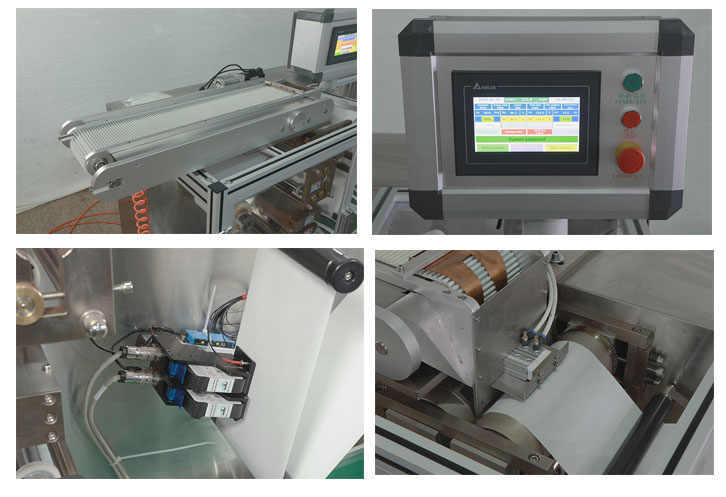 멸균 된 수집 장치 포장 기계 부품