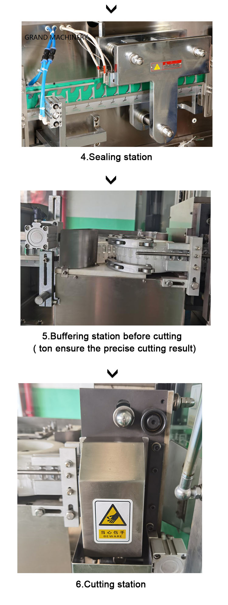 118p5a-mono 용량 액체 충전 및 밀봉 기계 제품-프로세스 01