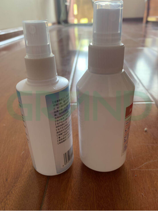 차아 염소산 소독제를위한 큰 패키지